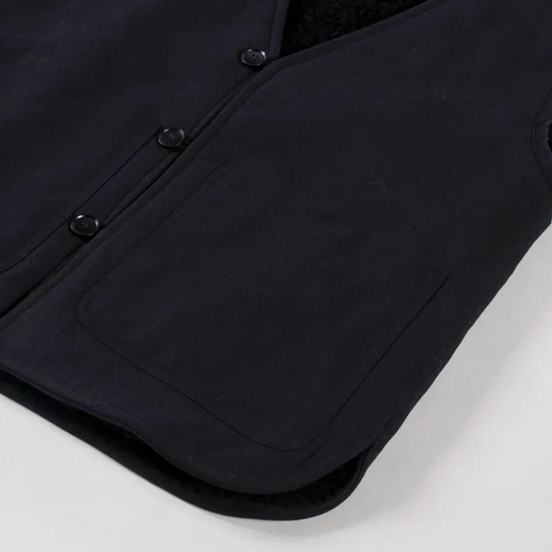 Sideline Womens Reversible Spin Vest Black-10