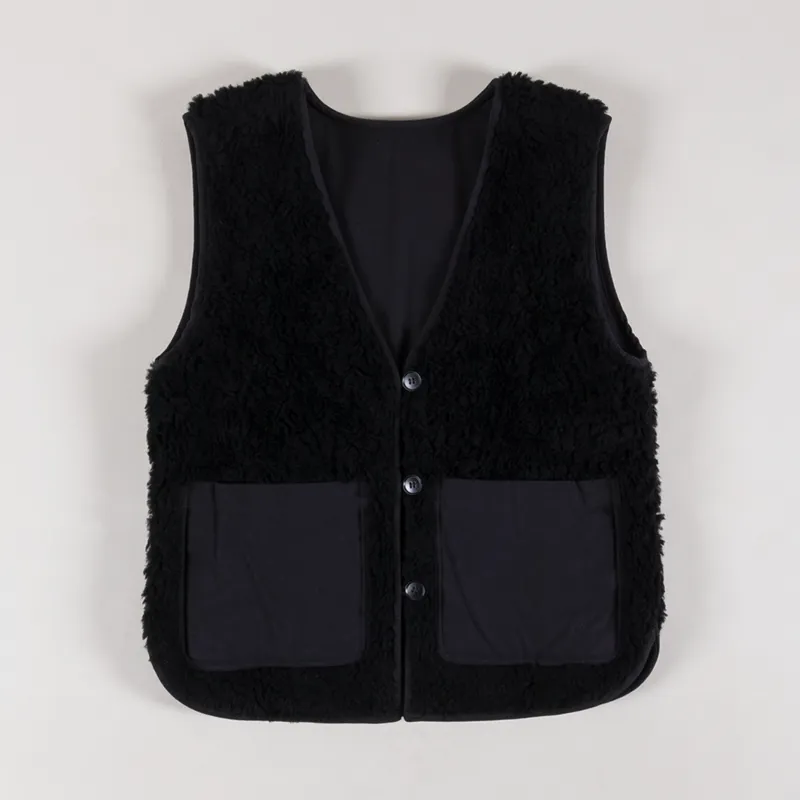 Sideline Womens Reversible Spin Vest Black