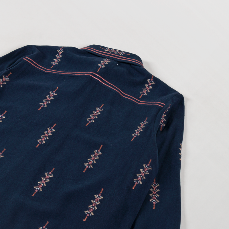 Sideline Womens Gin Shirt Midnight-3