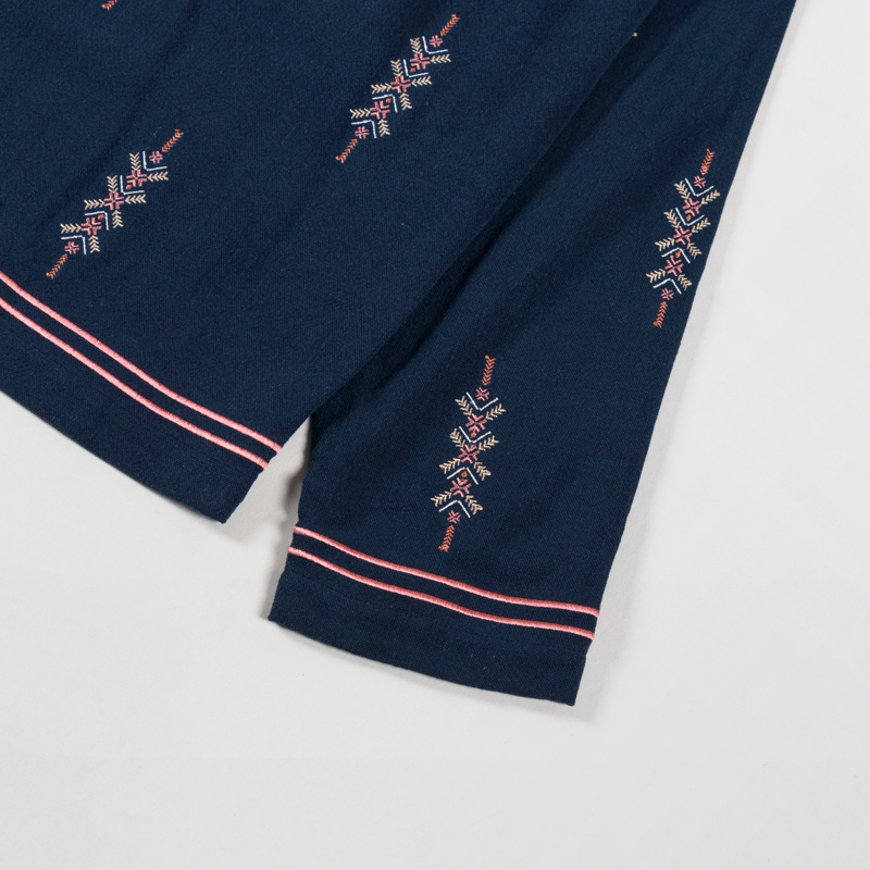 Sideline Womens Gin Shirt Midnight-6