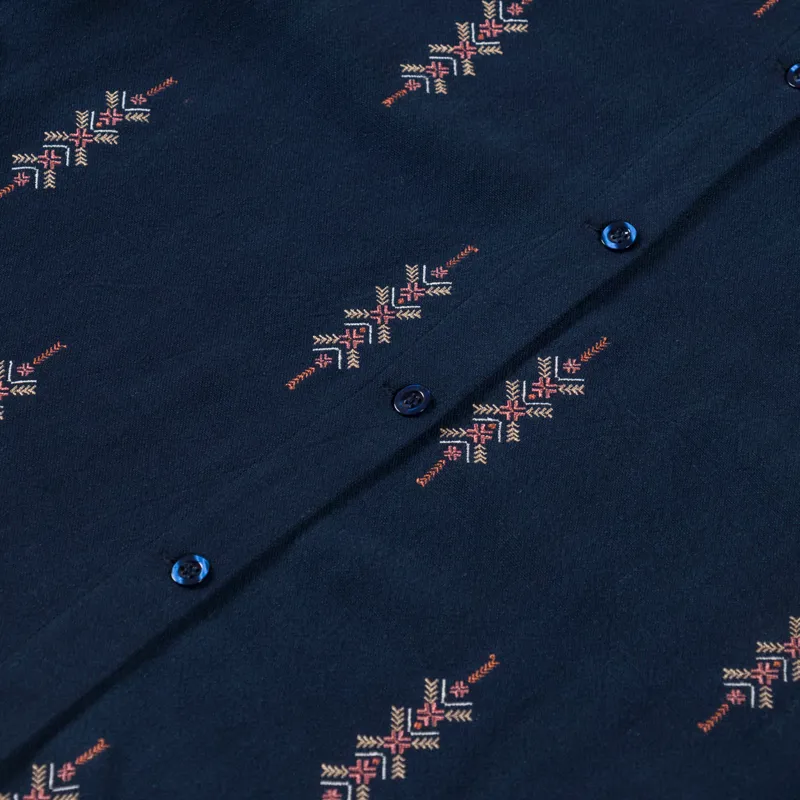 Sideline Womens Gin Shirt Midnight-5