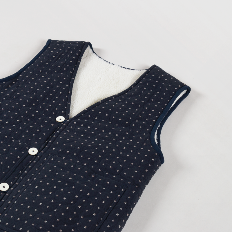 Sideline Womens Reversible Heath Vest Black-4