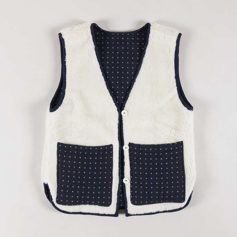 Sideline Womens Reversible Heath Vest Black-1