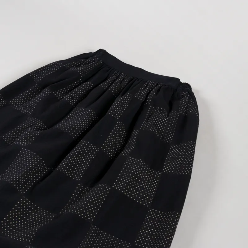 Sideline Womens Vita Skirt Patchwork Black-2