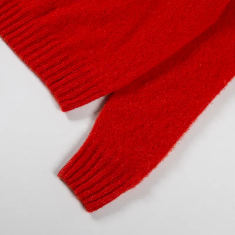 Sideline Womens Nova Jumper Red-9