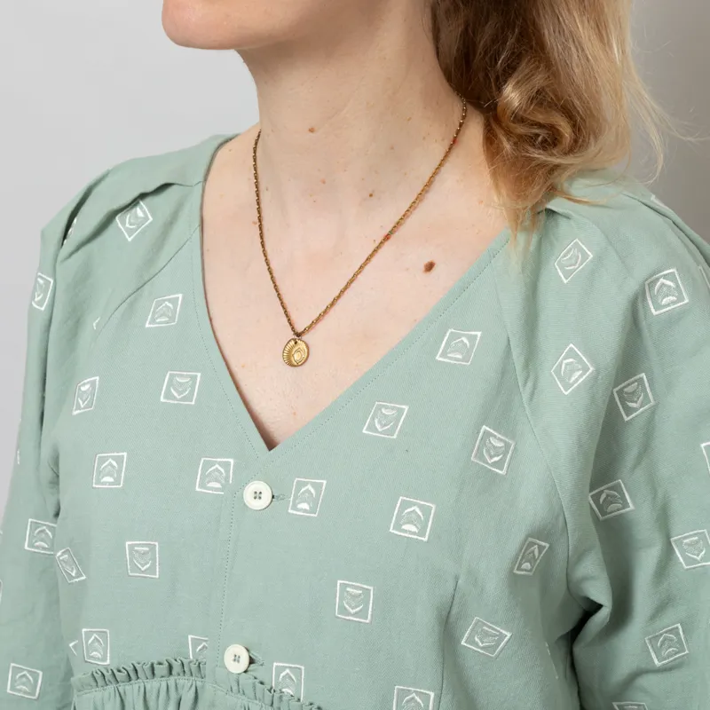 Sideline Womens Bobby Dress Pale Sage-6