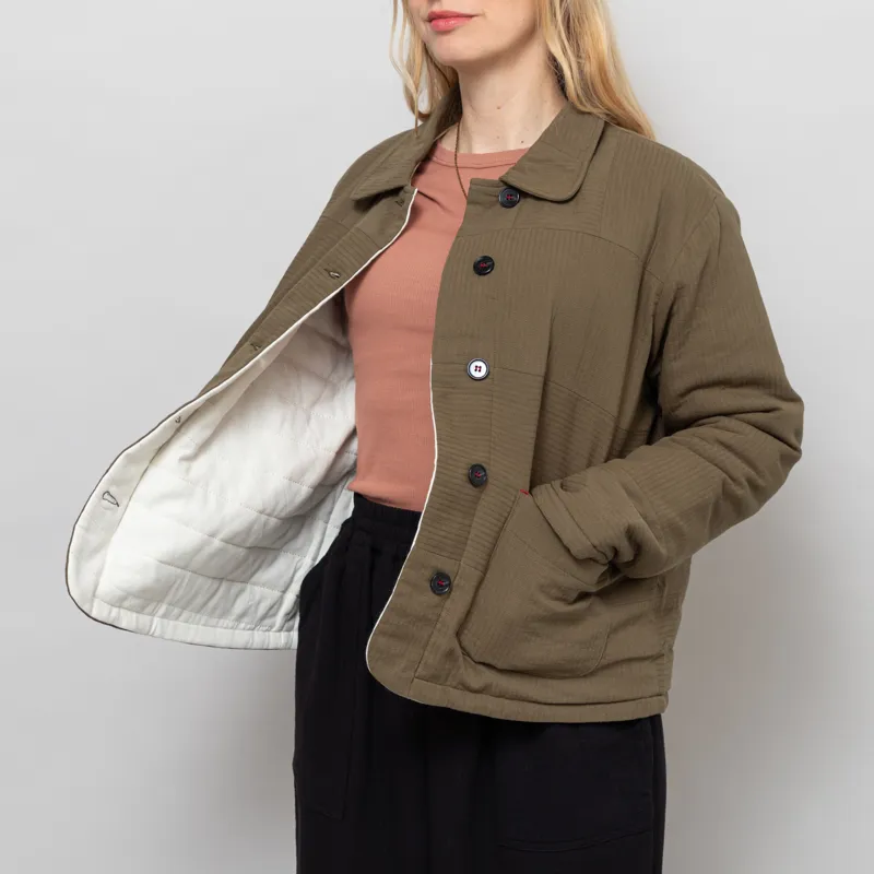 Sideline Womens Molly Jacket Olive-3