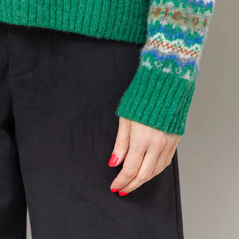 Sideline Womens Lola Cardigan Green Mix-7