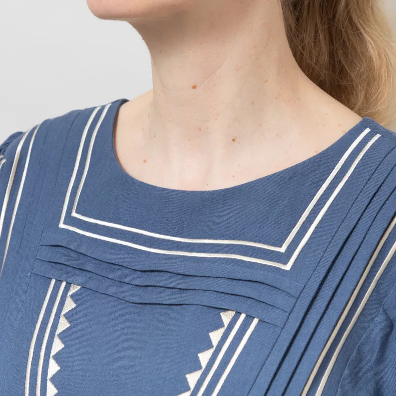 Sideline Womens Star Dress Blue-3