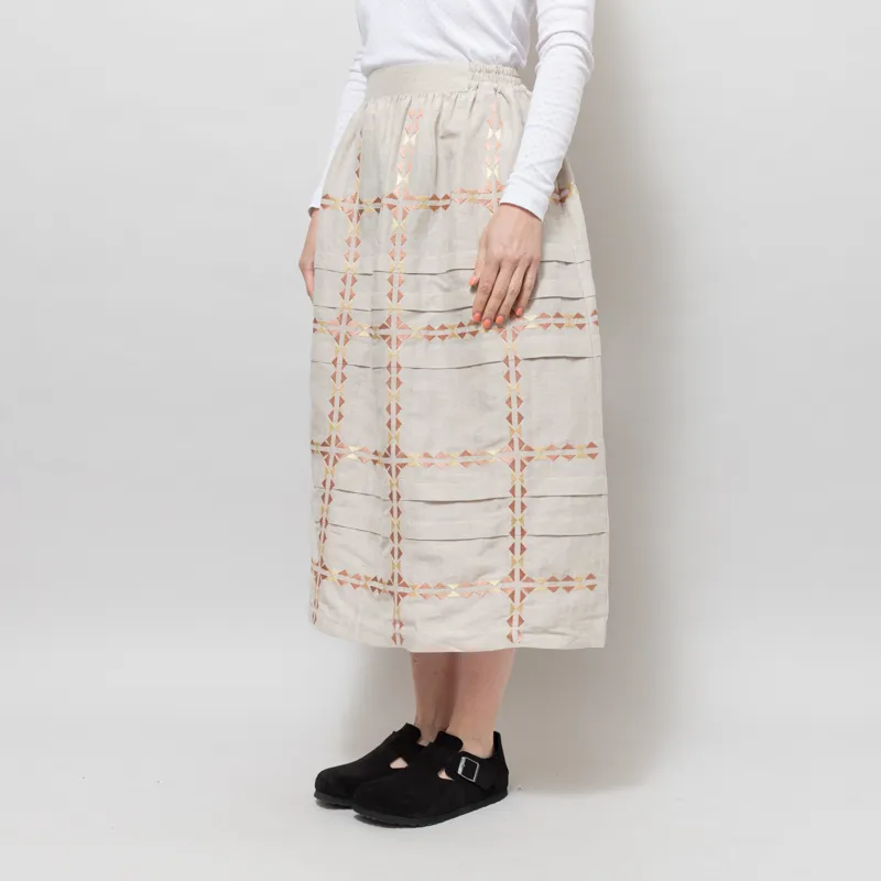 Sideline Womens Aggie Skirt Oat Base-1