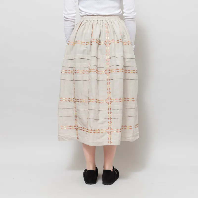 Sideline Womens Aggie Skirt Oat Base-2