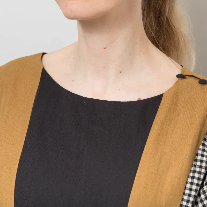 Sideline Womens Winnie Dress Patchwork-8