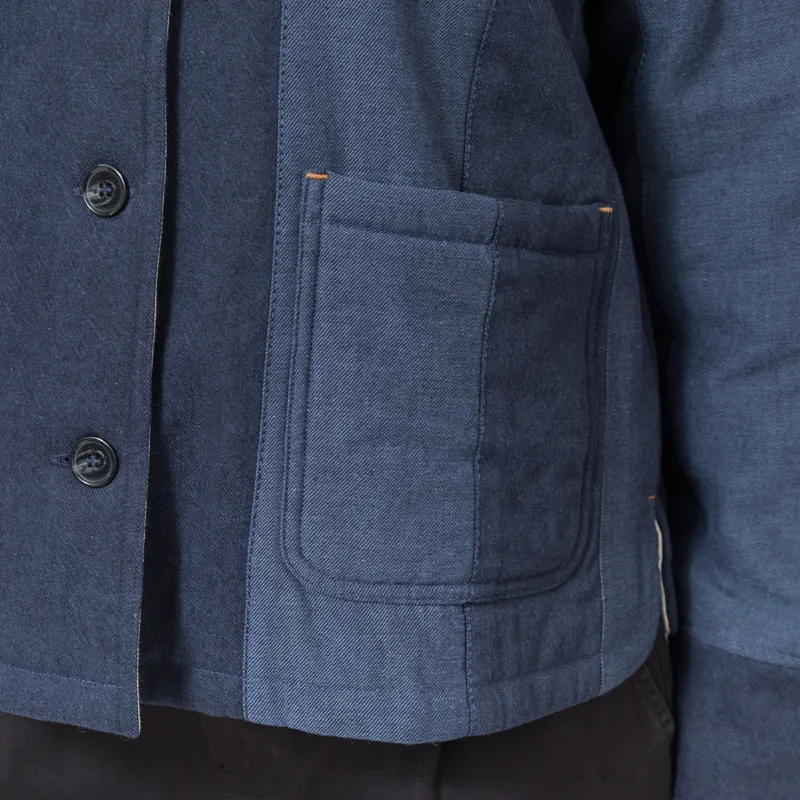Sideline Womens Grace Jacket Indigo-6