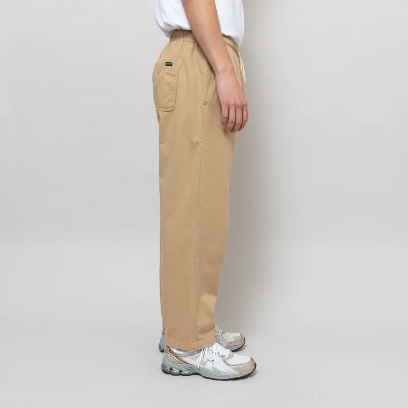 Magenta Slack Pants Beige-4
