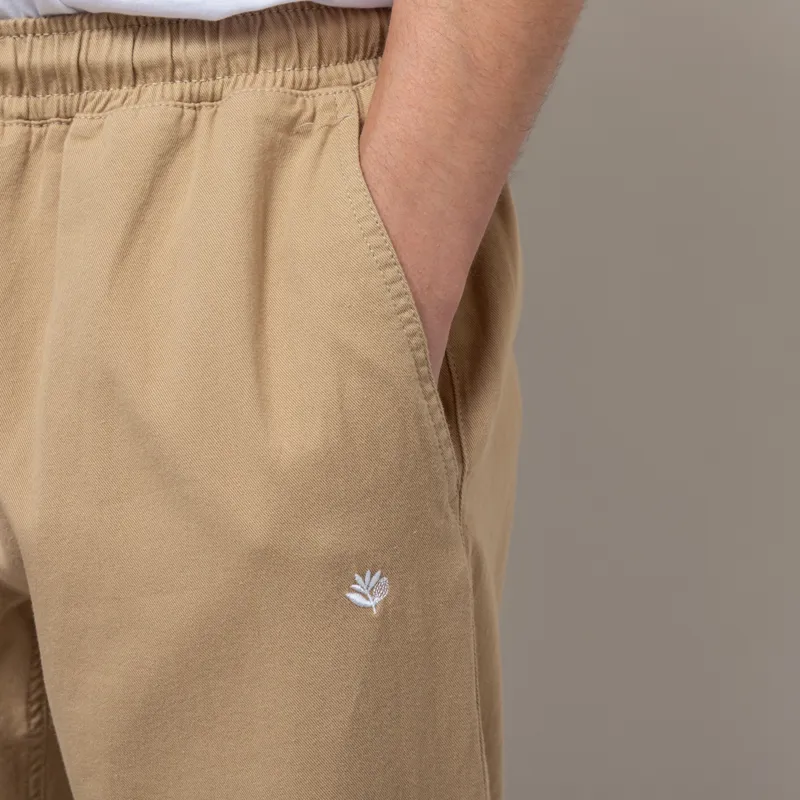 Magenta Slack Pants Beige-7