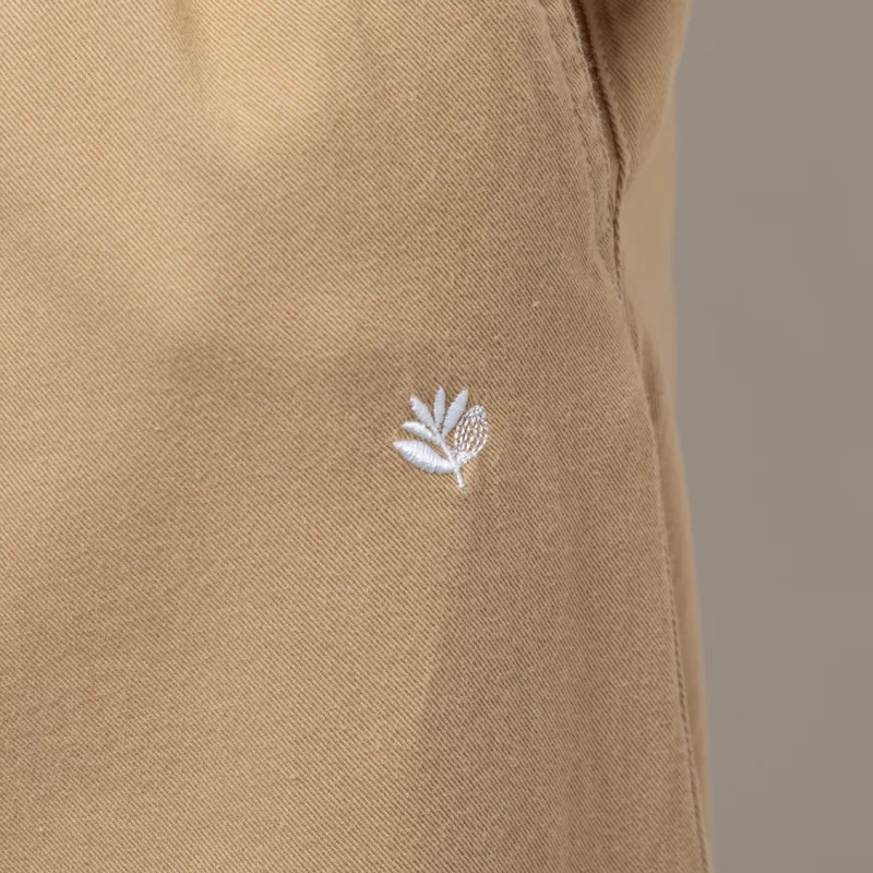 Magenta Slack Pants Beige-8