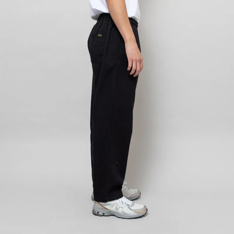 Magenta Slack Pants Black-4