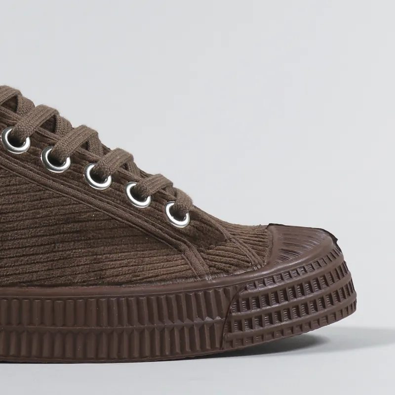 Novesta Star Master Cord Shoes Dark Brown-6