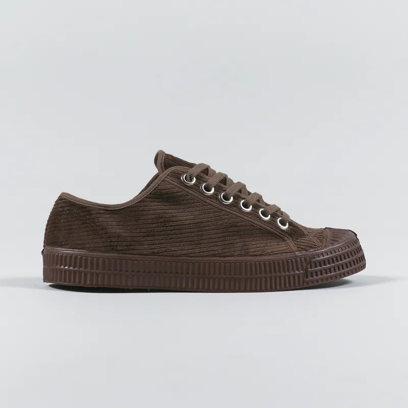 Novesta Star Master Cord Shoes Dark Brown-4