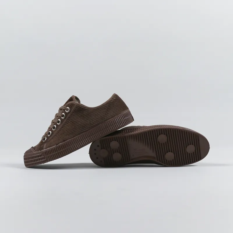 Novesta Star Master Cord Shoes Dark Brown-2
