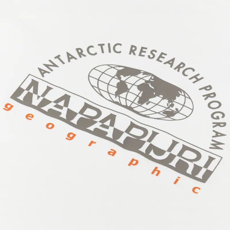 Napapijri Macas T Shirt White Whisper-1