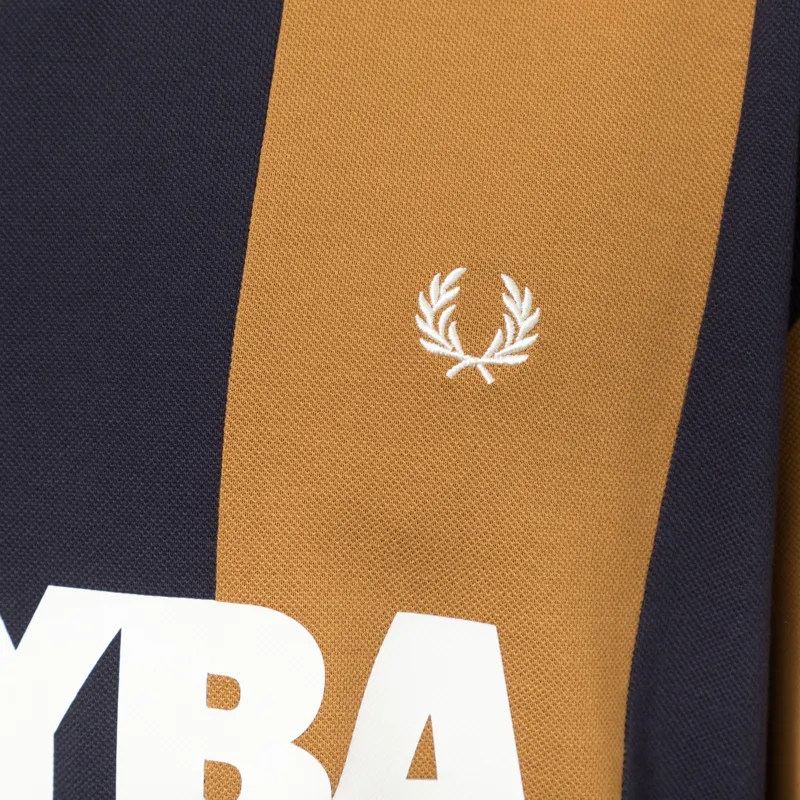 Fred Perry x MEYBA Cut and Sew Polo Shirt Navy-6
