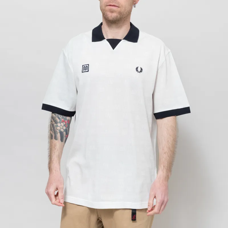 Fred Perry x MEYBA Printed Polo Shirt Ecru