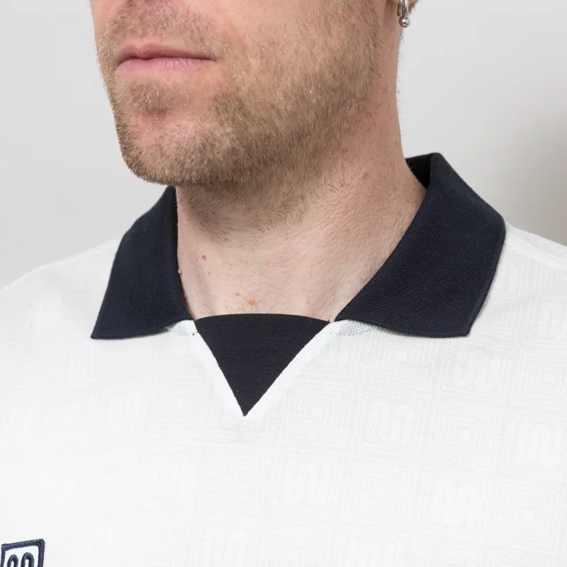 Fred Perry x MEYBA Printed Polo Shirt Ecru-3