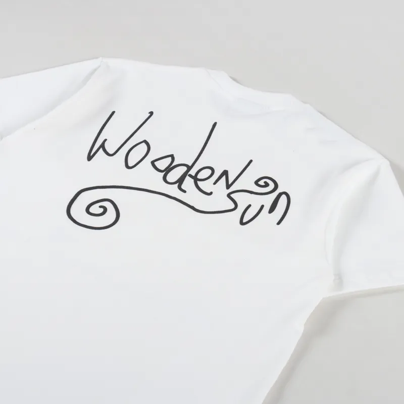 Woodensun Smile T Shirt White-3