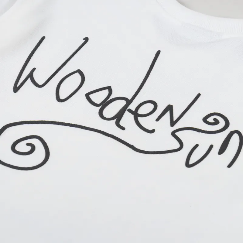 Woodensun Smile T Shirt White-5