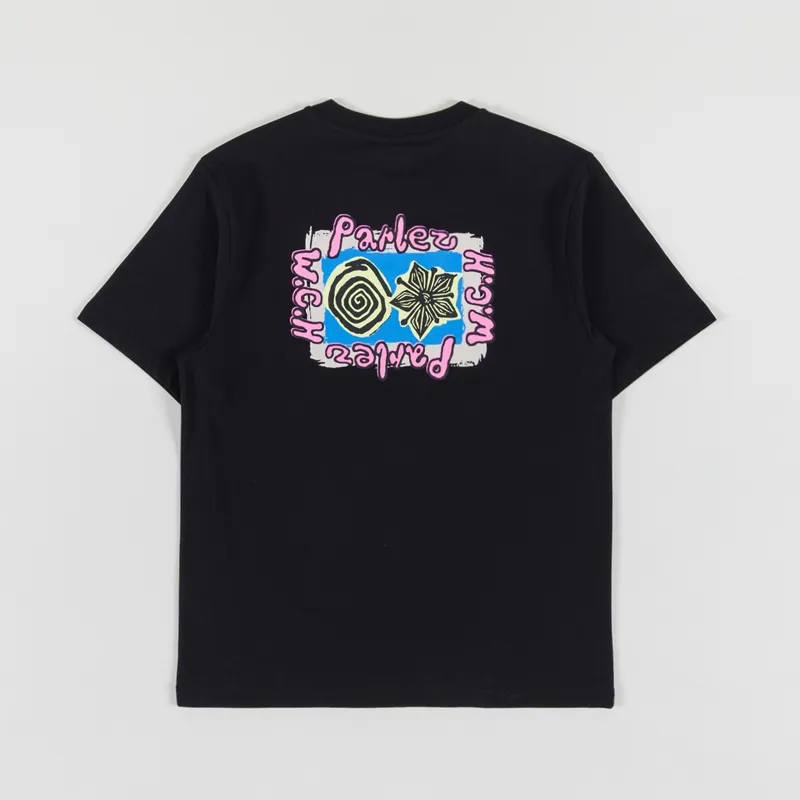 Parlez X Working Class Heroes Holme T Shirt Holme T Shirt Black-8