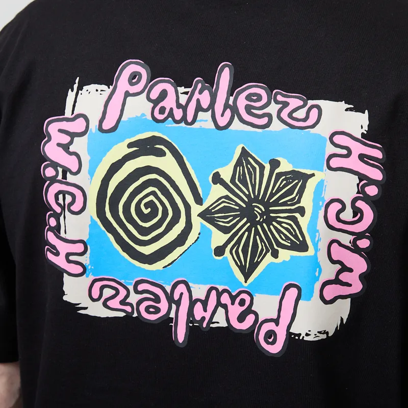 Parlez X Working Class Heroes Holme T Shirt Holme T Shirt Black-1