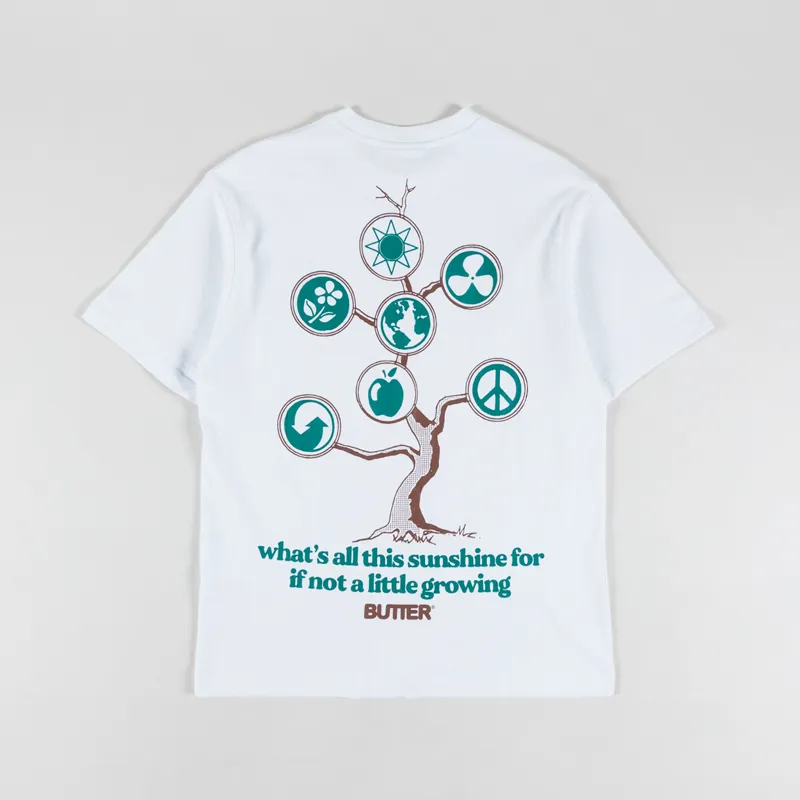 Butter Goods Sunshine T Shirt White