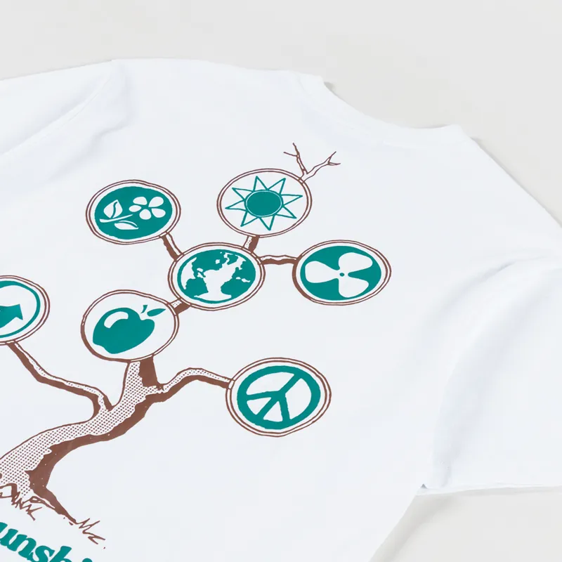 Butter Goods Sunshine T Shirt White-2