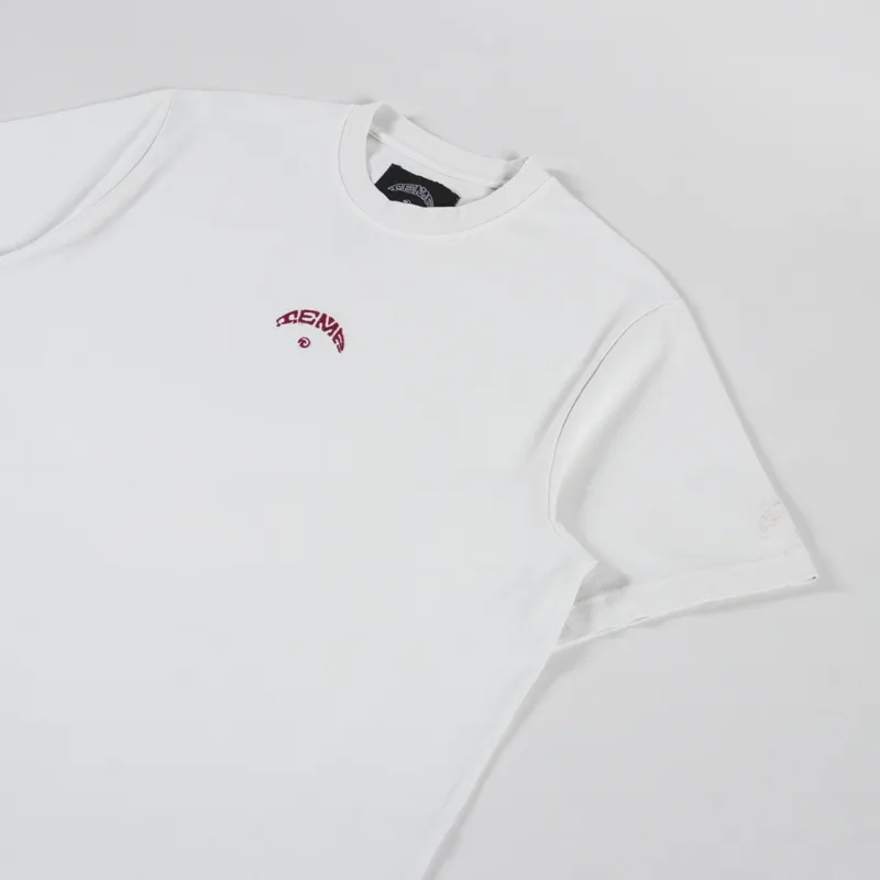 Temp Surf Co. Sunset T Shirt Off White-3