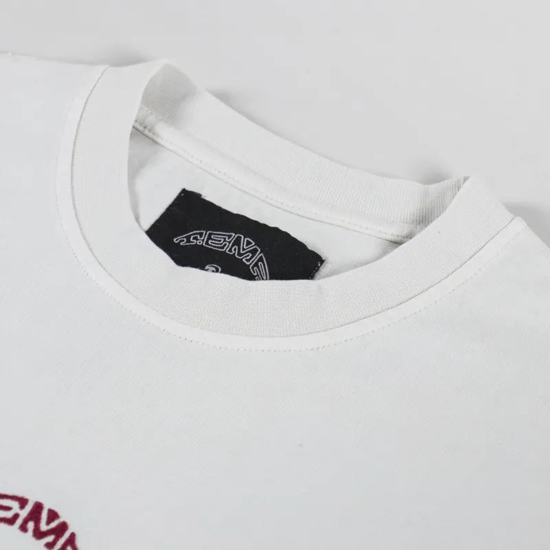 Temp Surf Co. Sunset T Shirt Off White-6