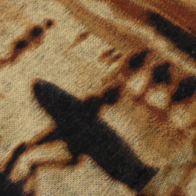 Temp Surf Co. Sunset Knit Jumper Red Orange-5