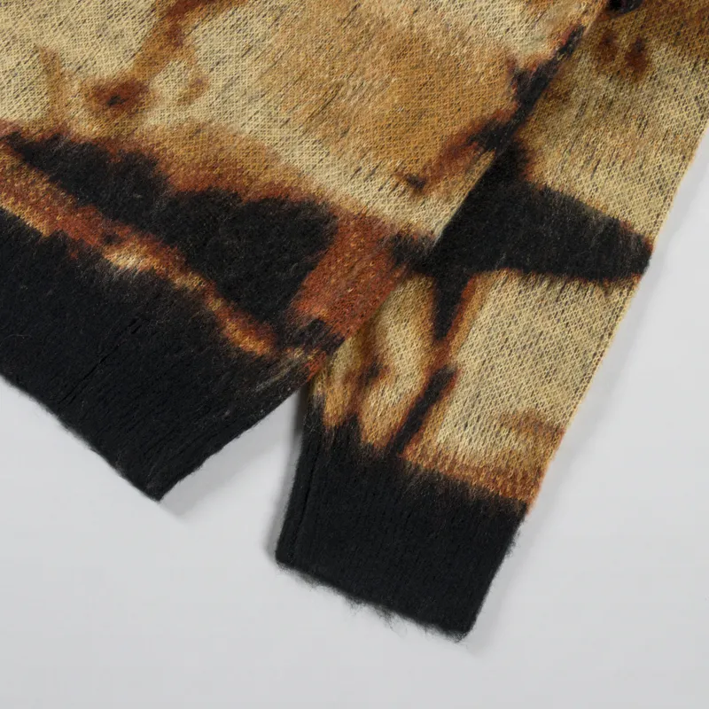 Temp Surf Co. Sunset Knit Jumper Red Orange-6