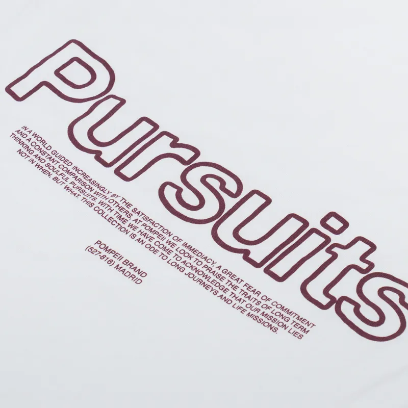Pompeii Soulful Pursuits T Shirt Off White-4