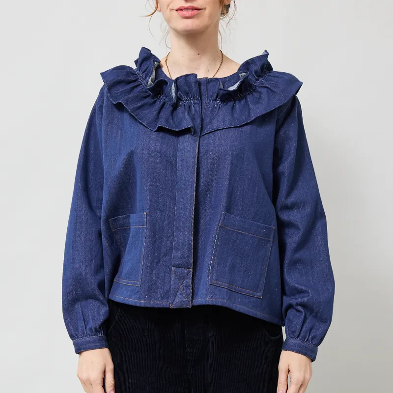 Daydress Womens Spry Jacket Indigo Twill