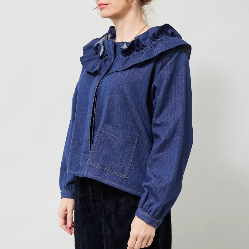 Daydress Womens Spry Jacket Indigo Twill-1