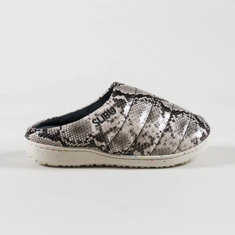 Subu Python Slippers Grey-2
