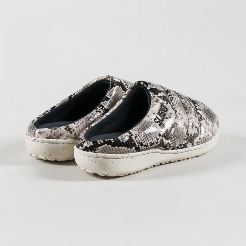 Subu Python Slippers Grey-1