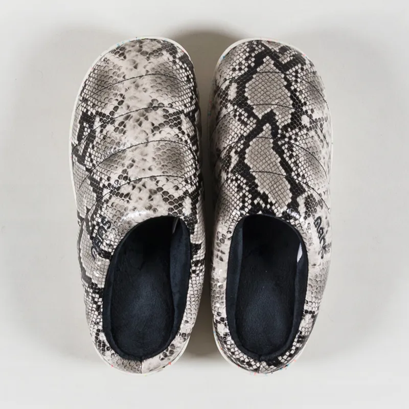 Subu Python Slippers Grey-6