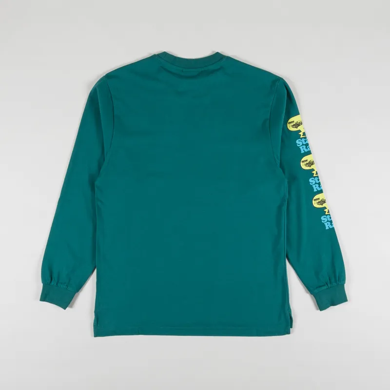 Stan Ray Dreamy Bubble Long Sleeve T Shirt Agave-2