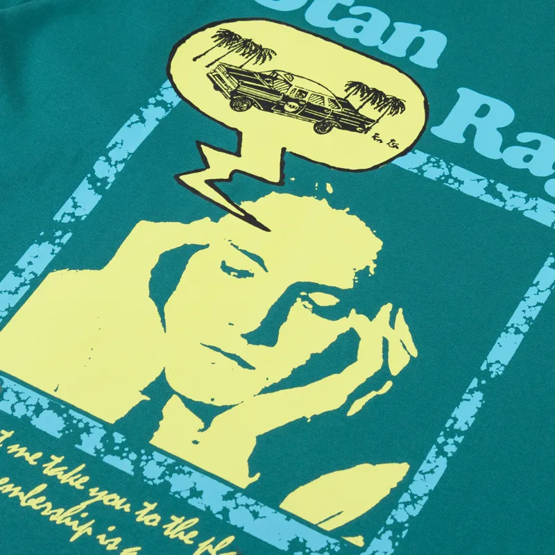 Stan Ray Dreamy Bubble Long Sleeve T Shirt Agave-7