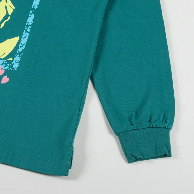 Stan Ray Dreamy Bubble Long Sleeve T Shirt Agave-5