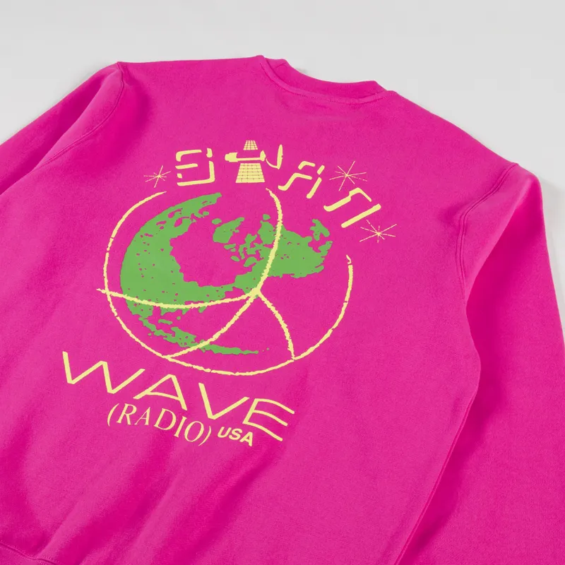 Stan Ray Wave Crew Sweatshirt Cactus Flower-2