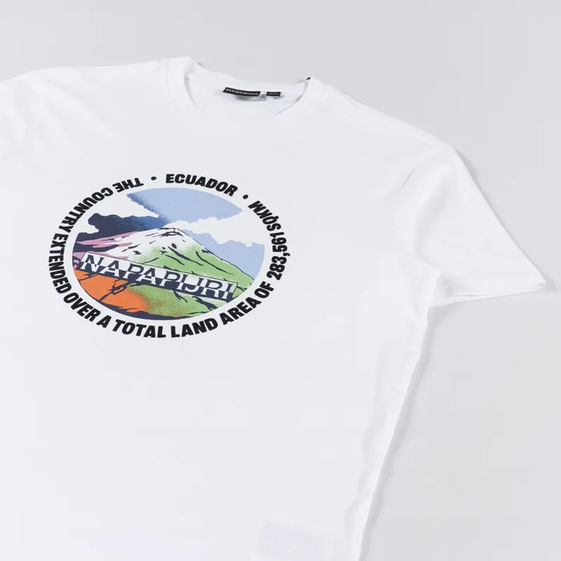 Napapijri Sangay T Shirt White-1