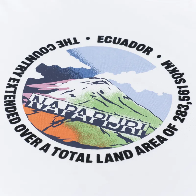 Napapijri Sangay T Shirt White-2